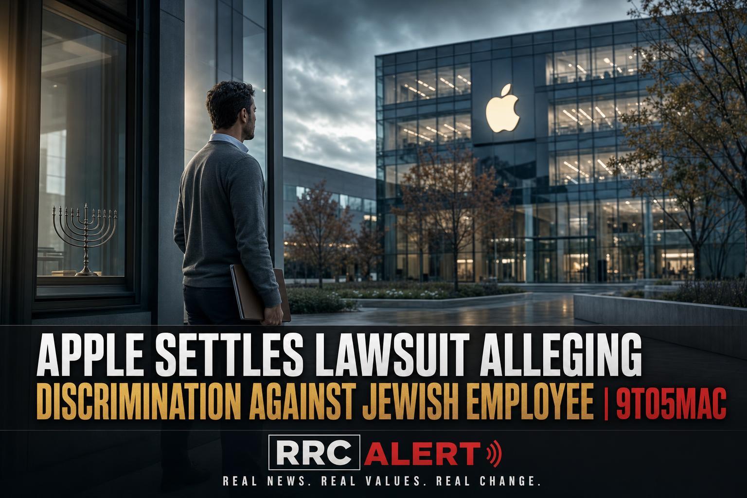 Apple Settles Lawsuit Alleging Discrimination Against Jewish Employee