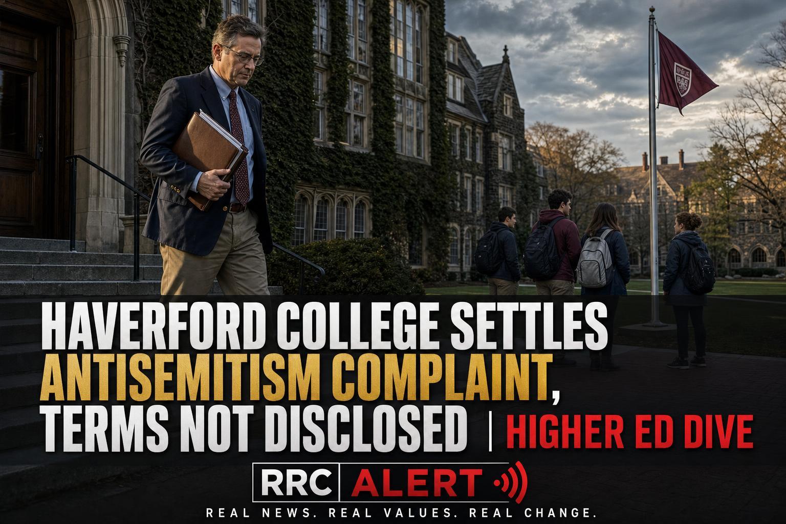 Haverford College Settles Antisemitism Complaint, Terms Not Disclosed
