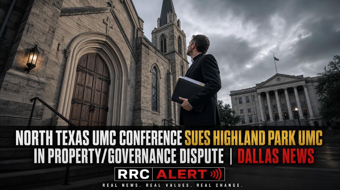 North Texas UMC Conference Sues Highland Park UMC in Property/Governance Dispute